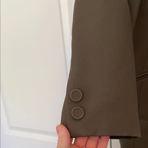 Women's Olive and Black Jacket - Picture 5 of 7